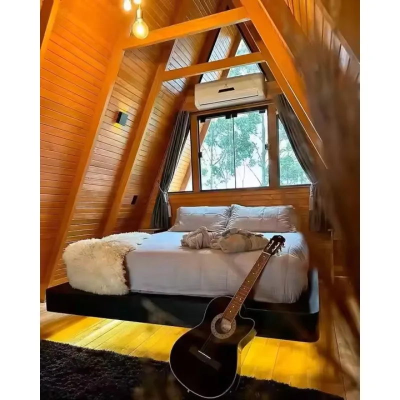 الفاخرة الصين الجاهزة الحاويات منزل الثلاثي سقف وحدات المقصورة المنازل الصغيرة حاوية سعر المنزل لأستراليا #5