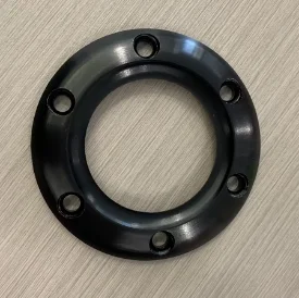 

Металлическая крышка кнопки звукового сигнала на рулевом колесе, гоночный автомобиль, спортивный звуковой сигнал на руле, кольцо фиксатора края