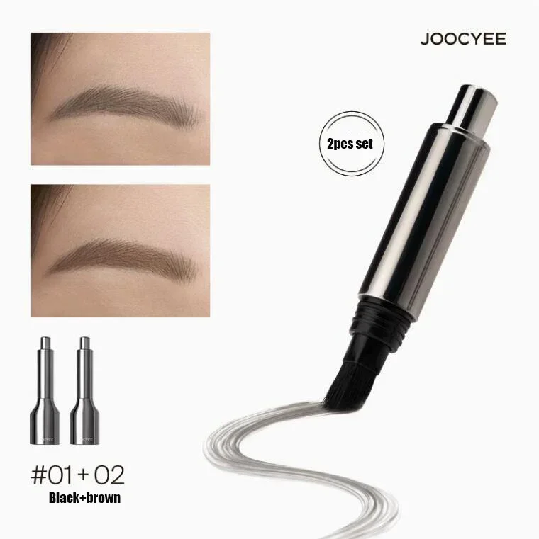 Joocyee Multi use eyebrow Enhancers pencil and hairline pencil for natural eyebrow shape modification