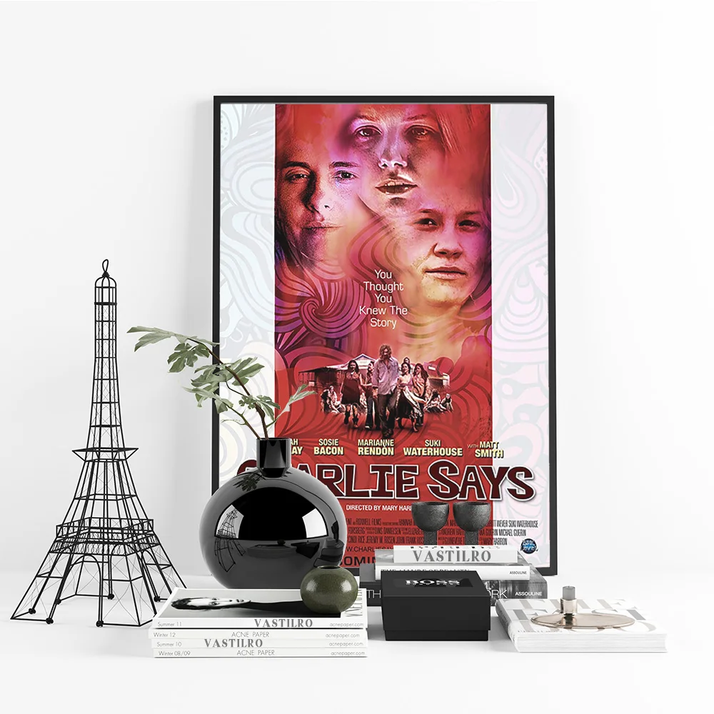 تشارلي يقول الدراما السيرة الذاتية فيلم طباعة ملصق فني فيلم ملصقات جدار قماش اللوحة غرفة الفيديو السينما ديكور المنزل الحديث