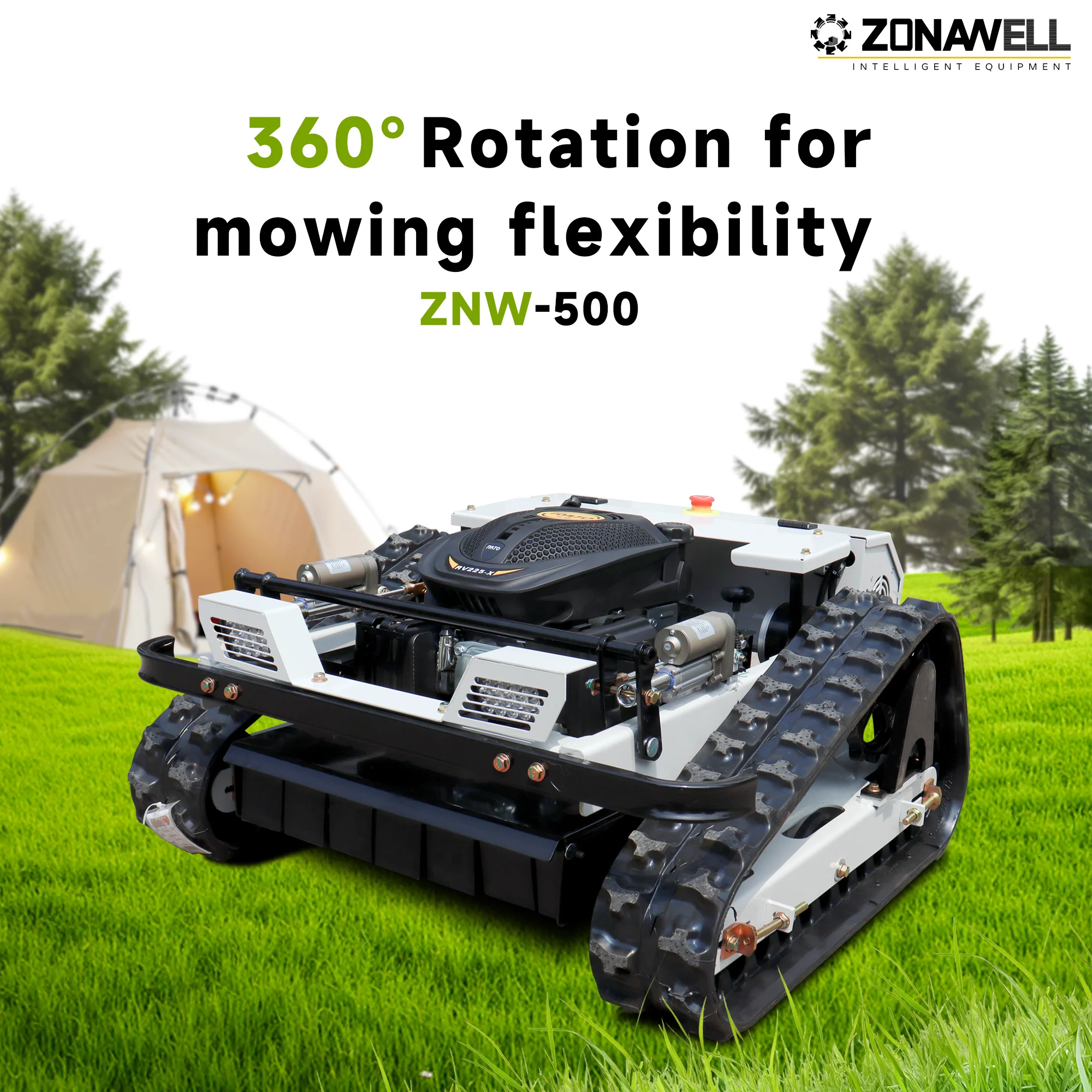 아니요. 1 온라인 판매량: 스마트 원격 제어 전기 시동 잔디 깎는 로봇, 높이 조절 가능한 칼날, LED 조명 포함