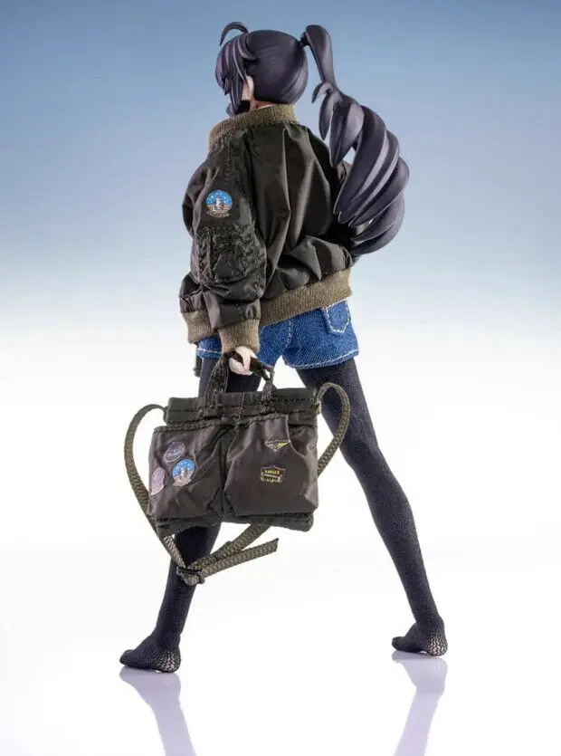 1/12 Scale Soldier Air Force Jacket, Shoulder Bag Model for 6'' Gynoid