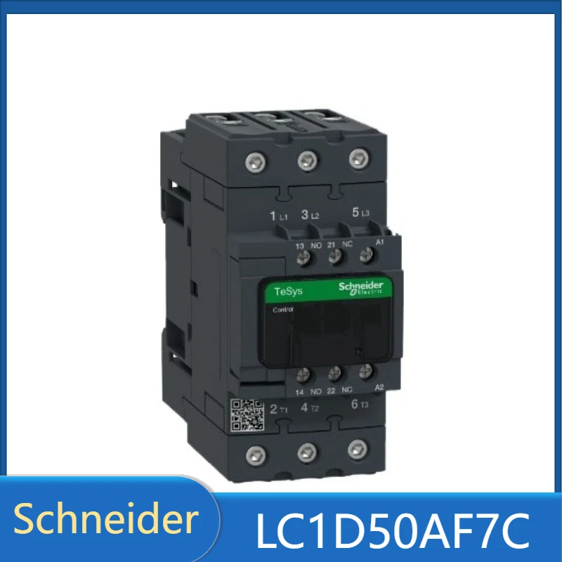 

LC1D50AF7C Контактор Schneider трехполюсный переменный ток D-типа 50A AC110V Новый оригинальный