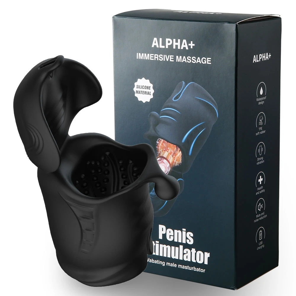 Glans massager Male Vibrator Masturbator machine Sex Toys Penis Trainer Glans Stimulate Multi-Use Methods sex tools for men