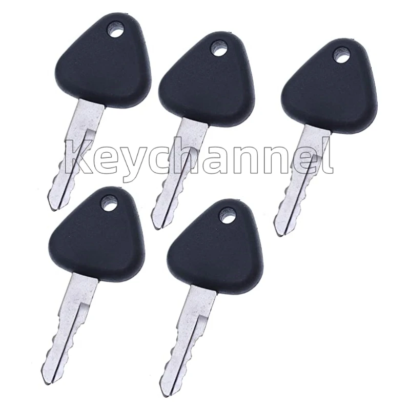 keychannel 5/10/20/30/40/50pcs Car Key 777 Heavy Equipment Door Spare Key Ignition Key for Volvo EC210 Excavator Heavy Bulldozer