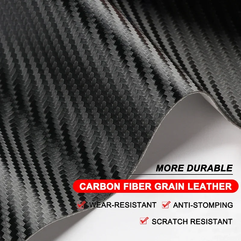 لسيتروين C2 C3 C4 C5 X7 C8 C4L DS3 DS4 DS5LS DS6 4 قطعة عتبة السيارة قطاع ألياف الكربون المضادة للخدش ملصق عتبة الباب