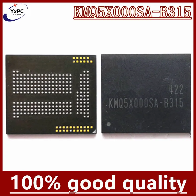 KMQ5X000SA-B315 Chipset B315 4G BGA221 EMCP 4GB memori IC dengan bola