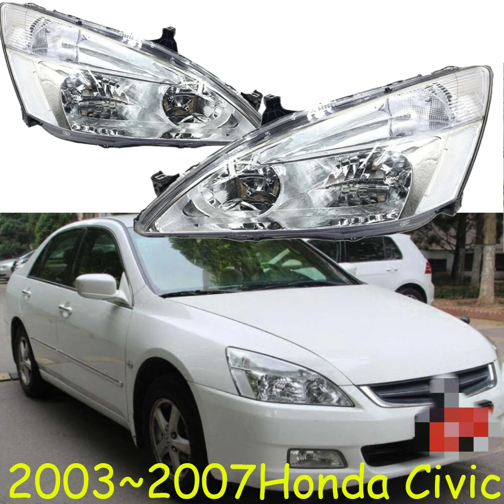 

1pcs car bumper headlamp for Honda Accord headlight 2003~2007y car accessories head lamp for Honda Accord fog light