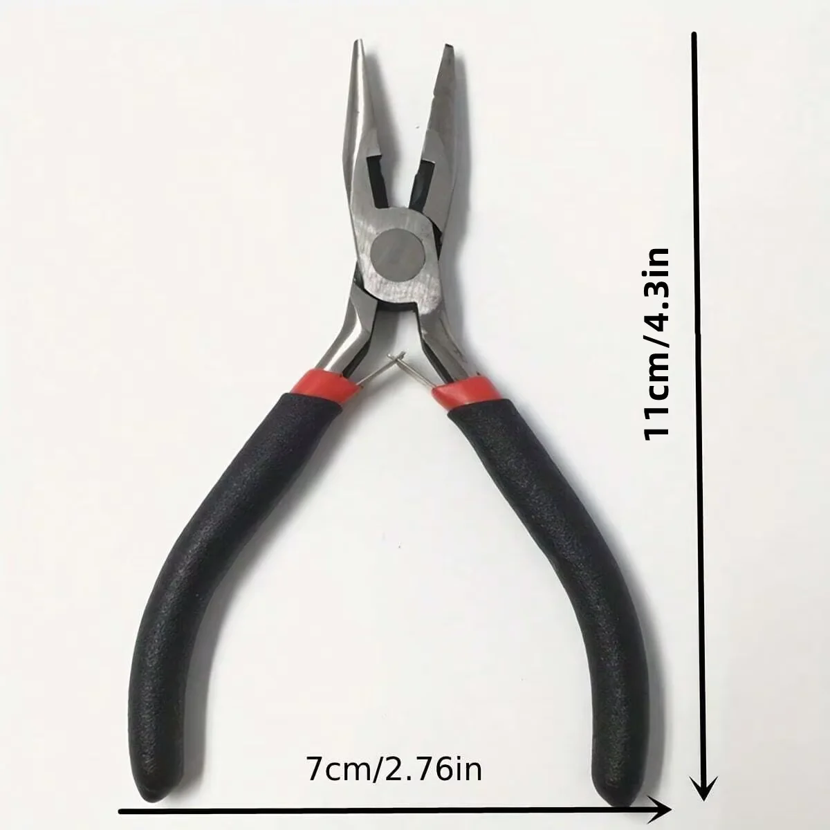 5/3/2pcs Black Iron Jewelry Pliers Tool Kit Includes Needle Round Wire Cutter And Curved Nose Pliers For Jewelry Beading