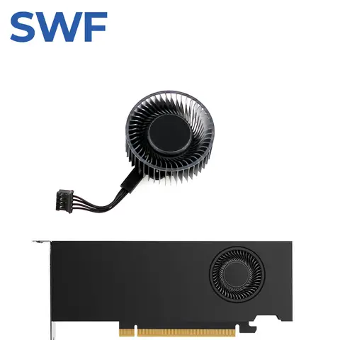 BAPB0420B2UP001 RTX A2000 Video Card Cooling Fan For PNY NVIDIA Quadro RTX A2000 6GB 12GB Graphics Card Cooler Fan