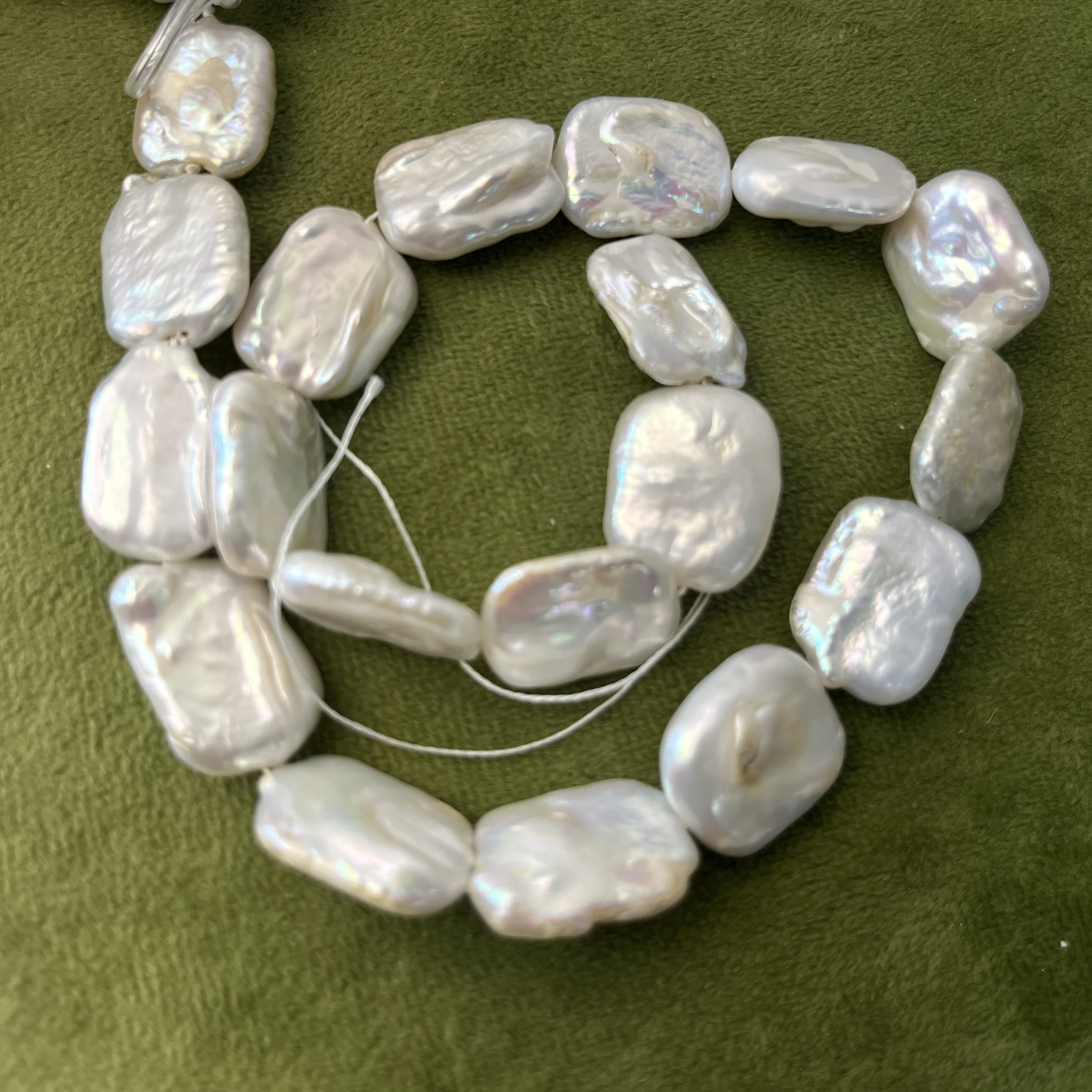 

12x16mm AAA Natural Freshwater Baroque Square Pearl Isolated Bead Jewelry Make DIY Necklace Bracelet Accessories Women Wedding
