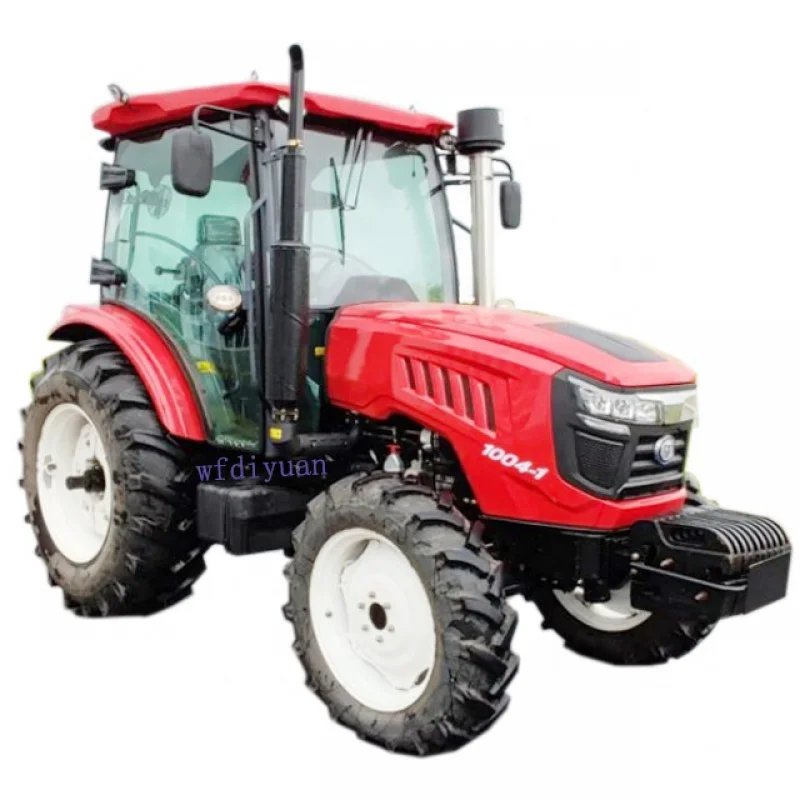 china：DIYUAN  New Hot Items 70HP Farm Tractor Farmlead Four Wheel Tractor and Farm Equipment Good Price Shadong in China 4x4 4WD