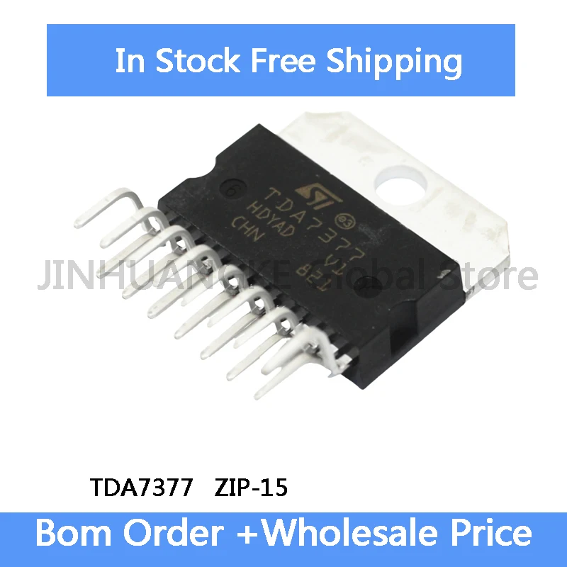 2-10Pcs TDA7377 ZIP-15 Audio Amplifier IC Chip In Stock Wholesale