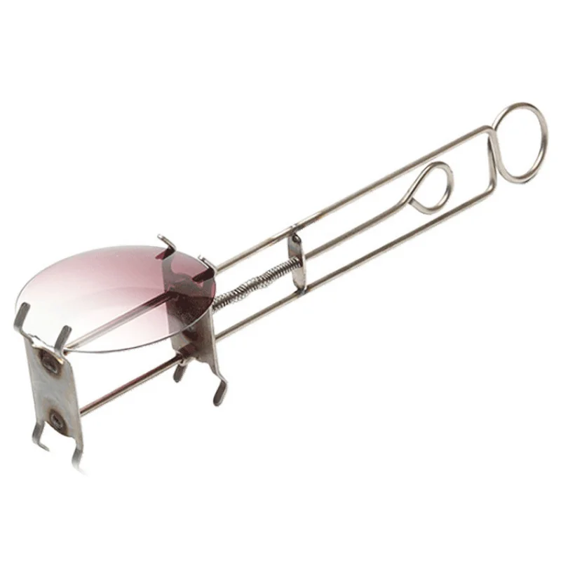 Lens Dyeing Clip Stainless Steel Spring Tinting Holder for Eyeglass Optical Shop