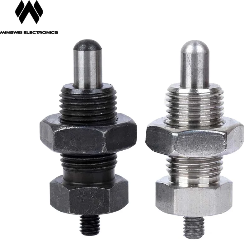 MW Audio 8pcs Indexing Plunger No Knob Spring Plunger M3 M16