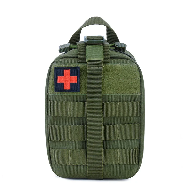 Vehicle emergency rescue kit Molle camouflage multi-functional leg bag Outdoor storage bag Tactical bag Medical bag