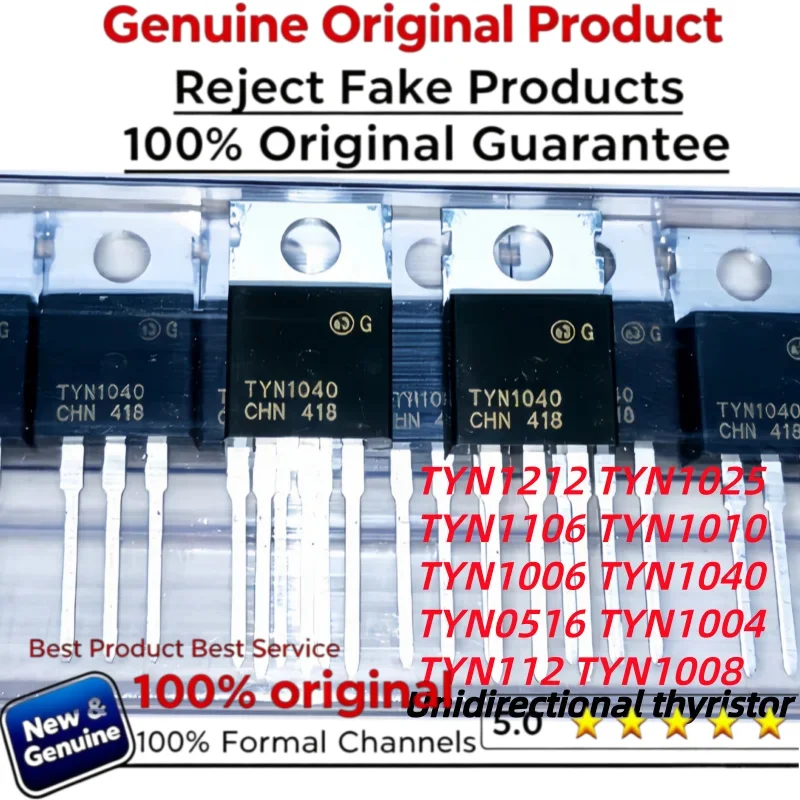 10pcs New TYN112 TYN0516 TYN1040 TYN1004 TYN1006 TYN1008 TYN1010 TYN1106 TYN1025 TYN1212 In Stock TO-220