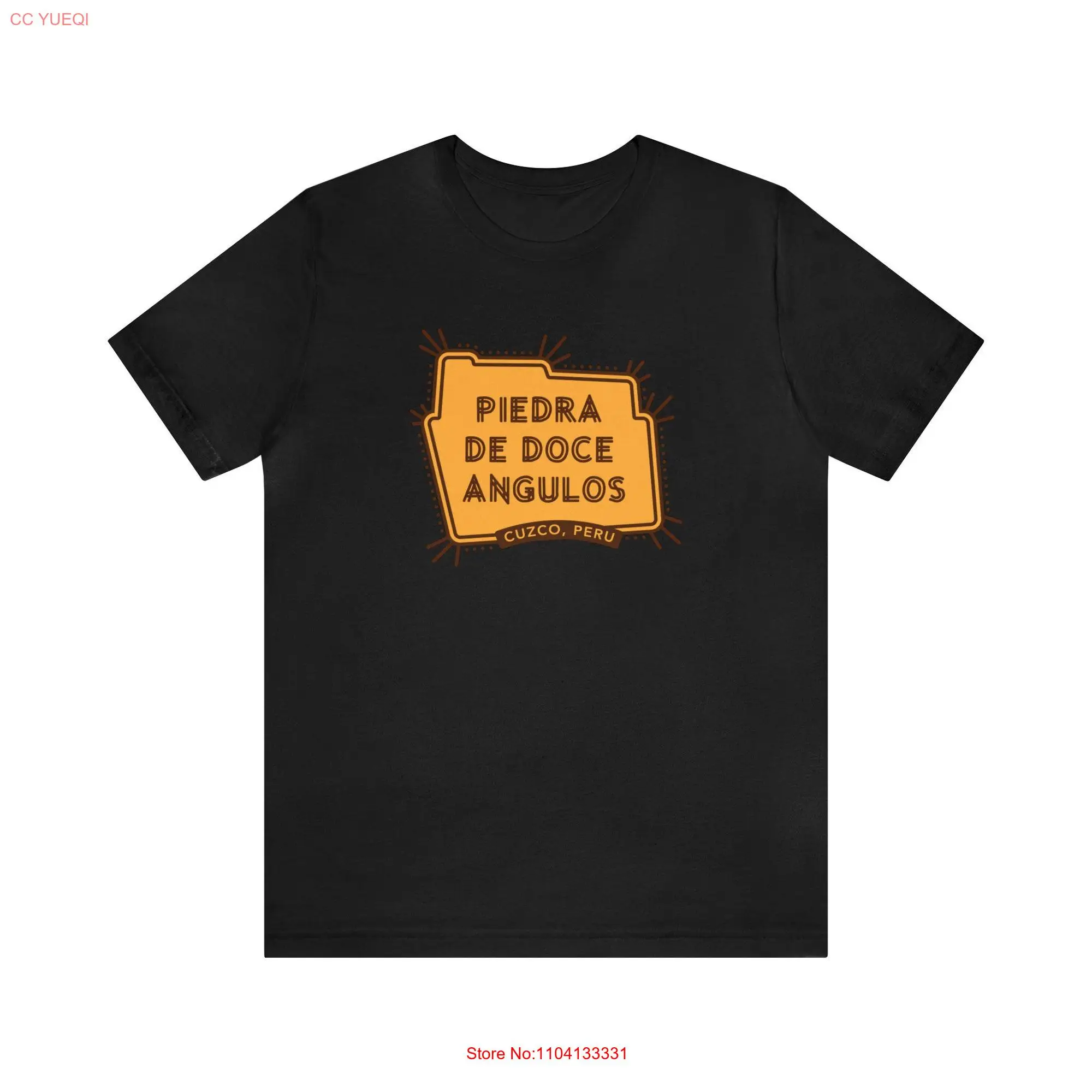 Piedra de doce angulos Cuzco Peru T Shirt long or short sleeves