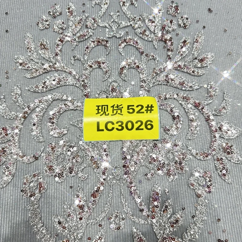 10 yardas de tela africana con - Embroidery Net Dress reseña y precio