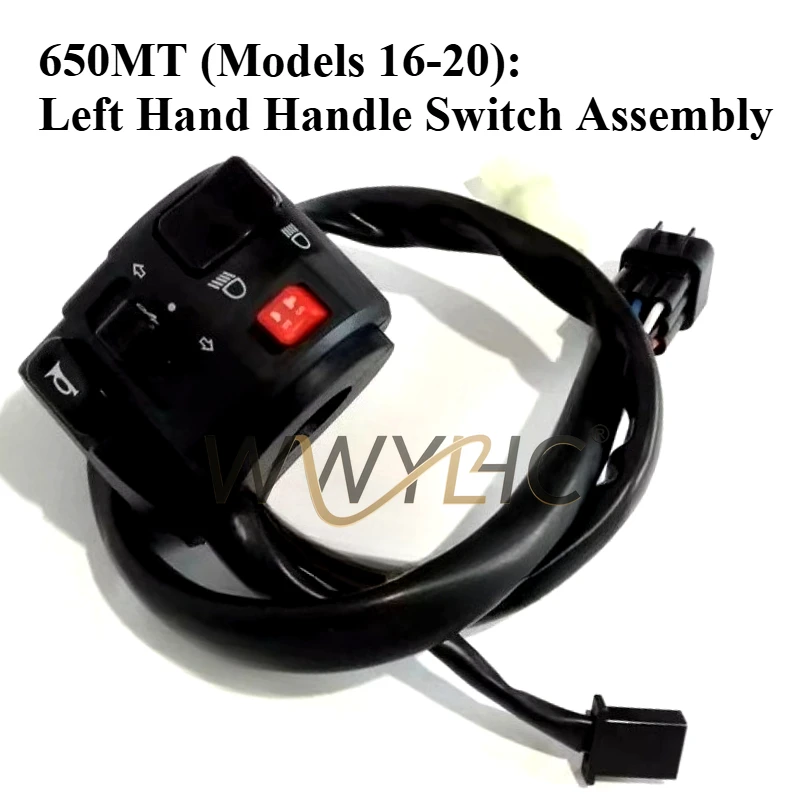 Suitable for   CFMOTO Spring Breeze 400NK/650NK/650MT Left/Right/Handlebar Switch/Ignition Switch