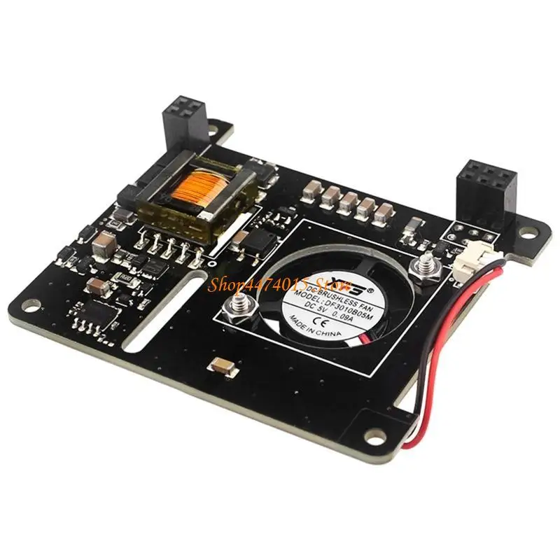 

K1AA for 4B 3B+ Ethernet POE Module IEEE802.3AF 5V 2A Gigabit Short Circuit for Protection 1.5KVrms