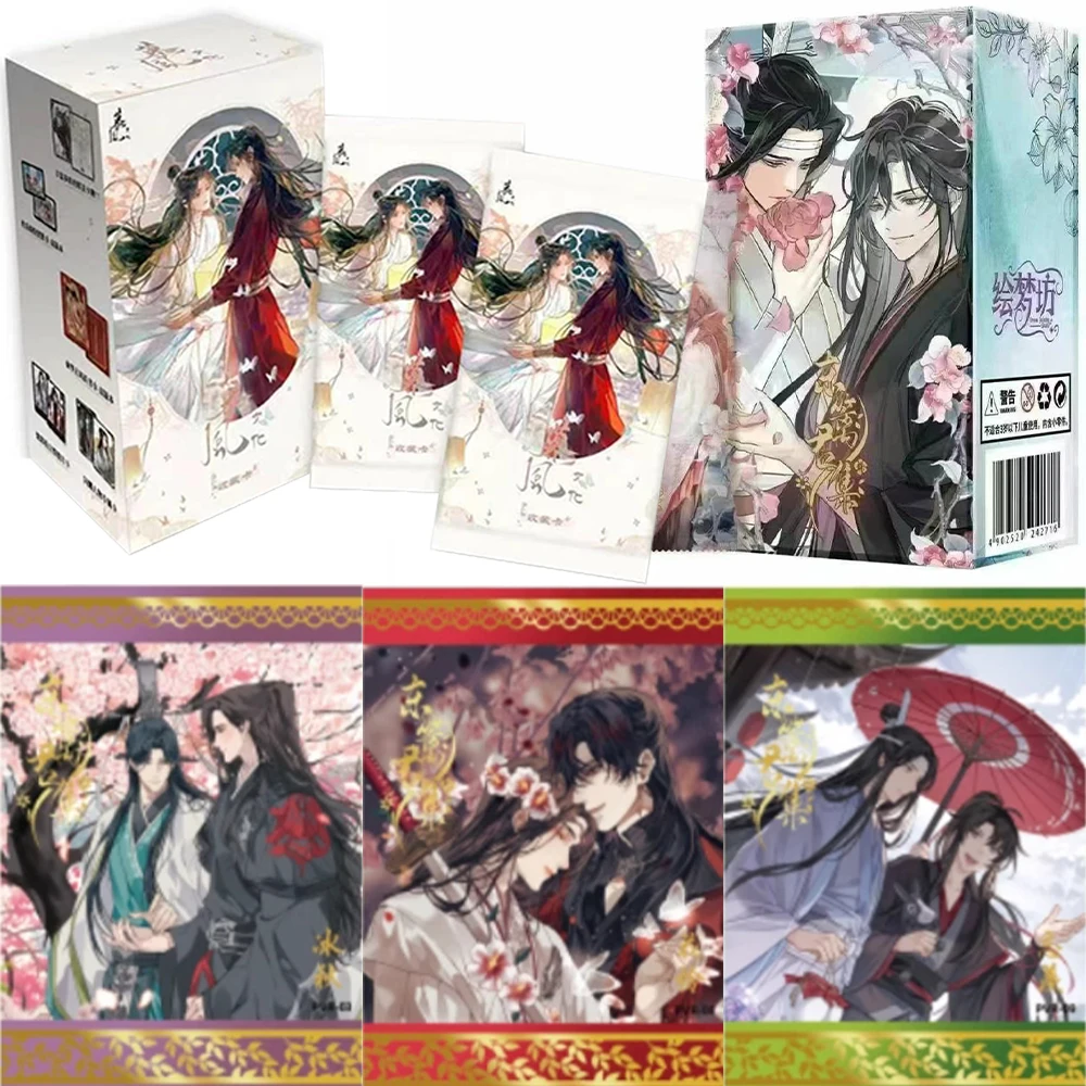 The Founder of Diabolism Card Heaven Official's Blessing Card Donglijun Xie Lian Hua Cheng Wei Wuxian Lan Wangji Collection Card