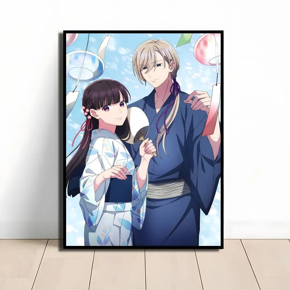 Cartoon My Happy Marriage Painting Calligraphy Paper Print Home Living Room Bedroom Entrance Bar Cafe Art Decorative Paintings