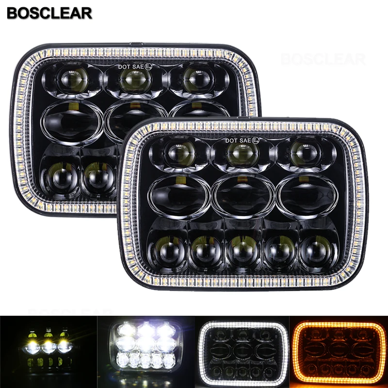 

LED Headlight for Jeep GMC Savana Safari Ford Club Wagon E-350 Econoline For Chevrolet Express 3500 1500 Astro for Nissan 240SX