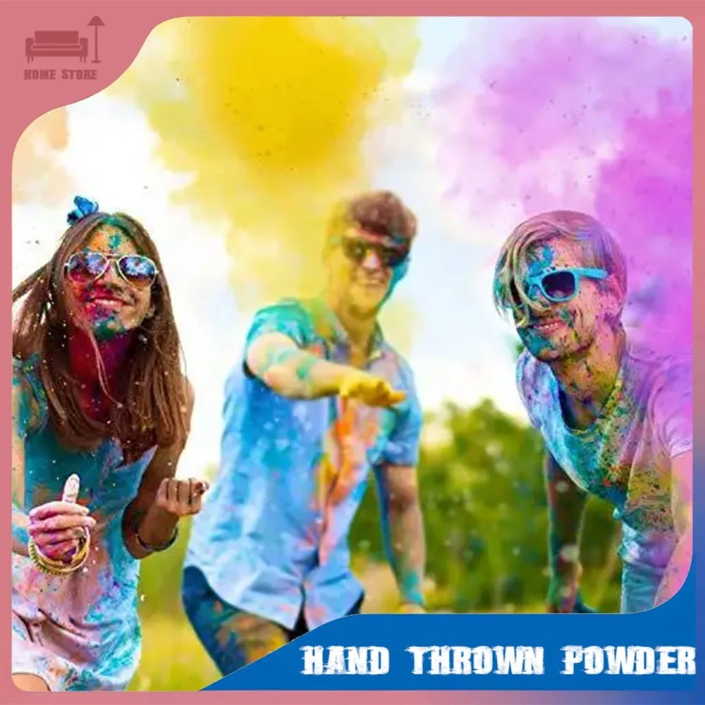 

5bags High-Pigment Gender Reveal Powder 8 Colored Smoke Fog Pack for Party Festival Wedding Photography Color Toss Decoration