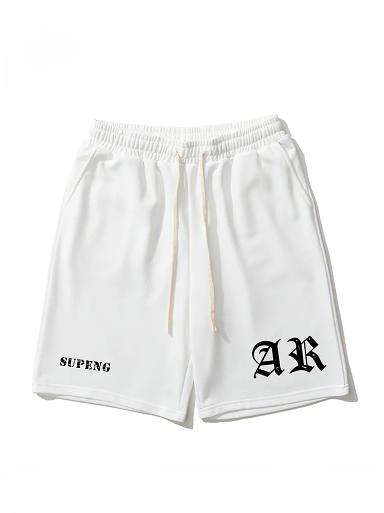 

2024 Fashion Trend Summer Tide Brand Five-point Sports Shorts Men's American Loose Trend Loose Printed Drawstring Pants