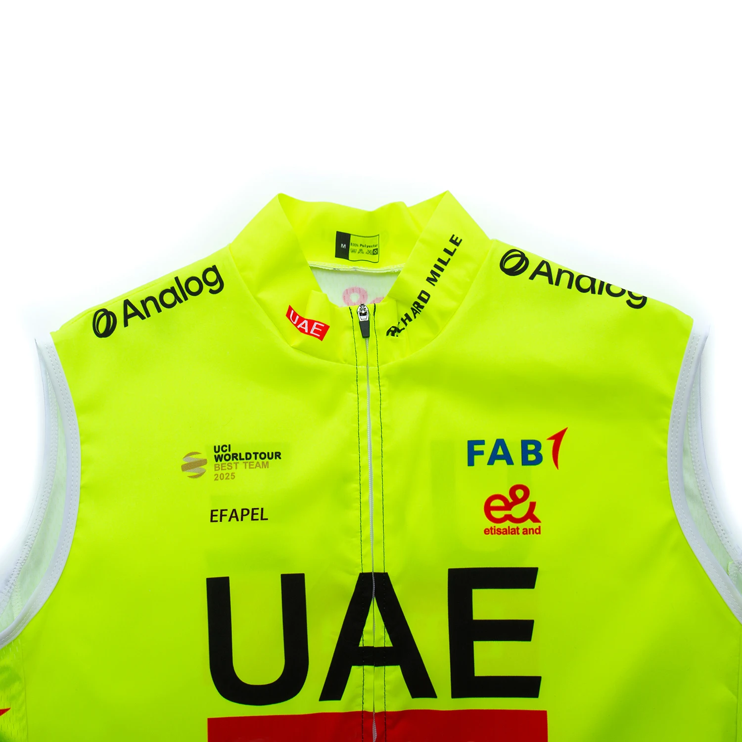 New 2025 UAE Cycling Jersey Vest Fashion Men Women Team Pro Bike Windbreaker Maillot Ropa Ciclismo Riding Bicycl Tshirt Clothing