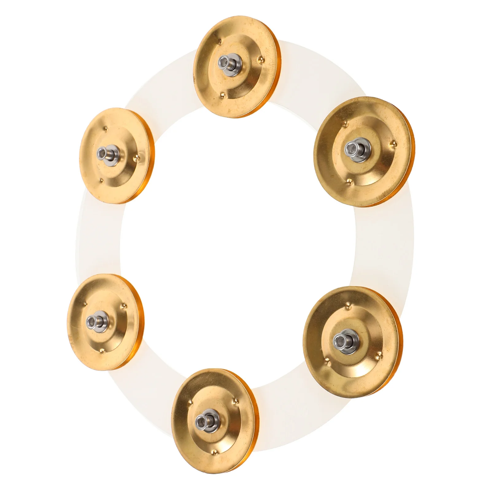

Replaceable Drum Tambourine Bell Robust Sturdy Ring Drum Supply Beginner Party Bell Accessory Replaceable Tambourine