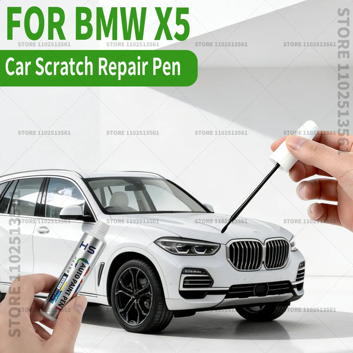 

Ручка-корректор для ремонта лакокрасочного покрытия BMW X5: аксессуары для устранения царапин, цвета Black Saphir 475, Mineral White 490, Blue C1M, Gray C4W, A90