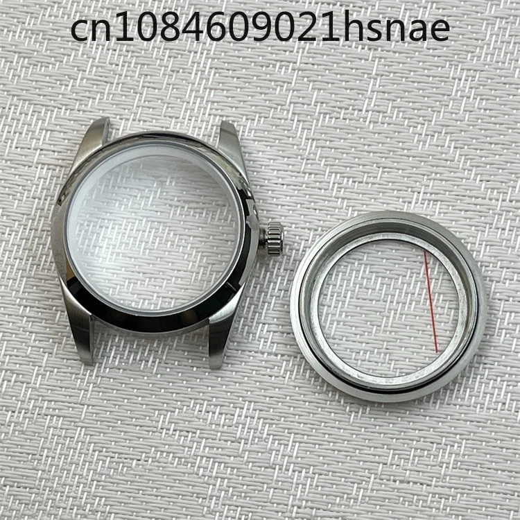 36mmNH35 Case Log Sapphire Glass Case 316L Stainless Steel Modified Dial Hands Accessories