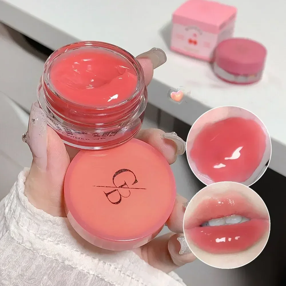 8สี Gege ลิปกลอสลิปสติกให้ความชุ่มชื้นติดทนนานสีสูงเรนเดอร์สำหรับผู้หญิงลิปทินท์แต่งหน้าบนใบหน้า