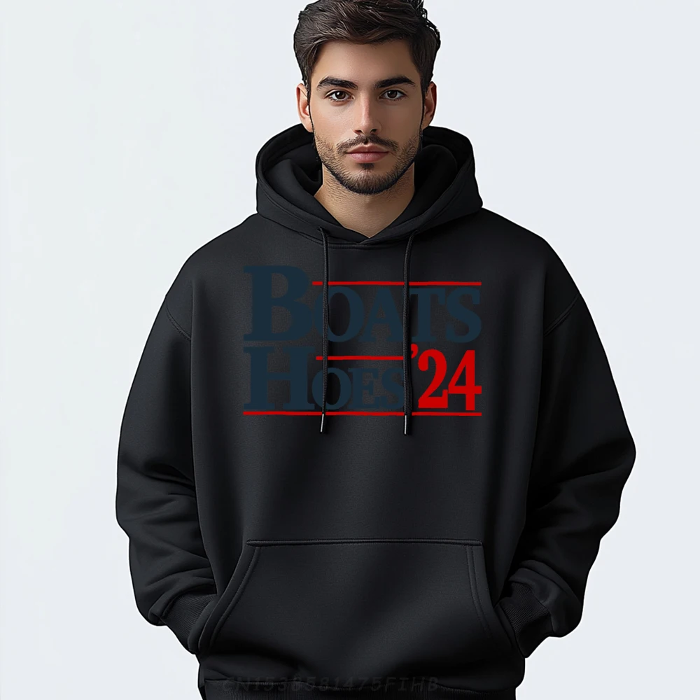 

Boats Hoes'24 Retro Crazy Hoodies Crewneck Printed Long Sleeve Hoodies For Men Normal Newest Graphic Clothes