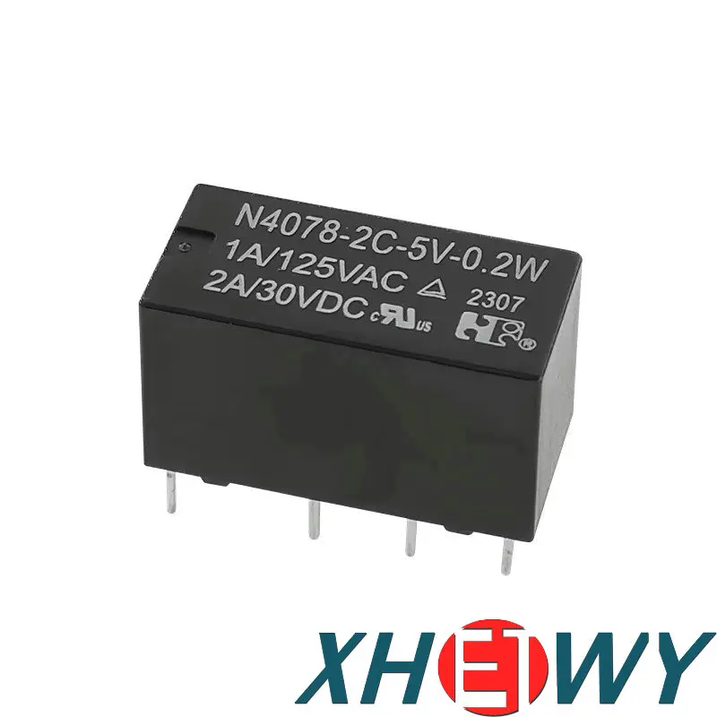 electromagnetic signal relay N4078-2C-5V-0.2W N4078-2C-12V-0.2W N4078-2C-24V-0.2W DC5V DC12 V24V