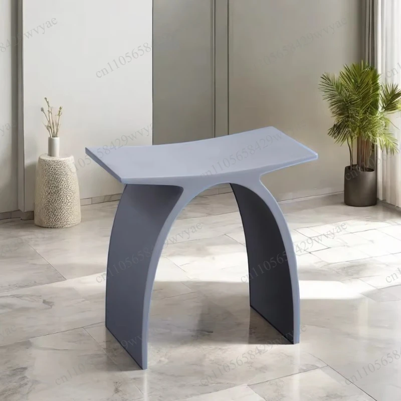 Artificial Stone Shower Stool, Bathroom Bench Seat for Shower Room