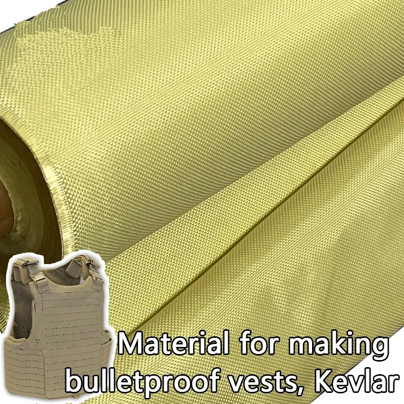 3000D 300g100% Kevlar Fabric, Bulletproof Vests And Helmets for Military Use,High Temperature Resistant High Strength Aramid