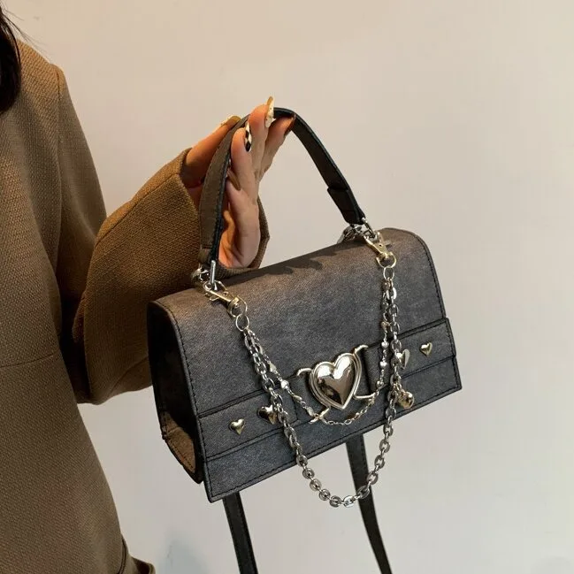 

Korean Niche Design Bag, Women's New Fashionable Portable Small Square Bag, High-end Single Shoulder Crossbody Bag