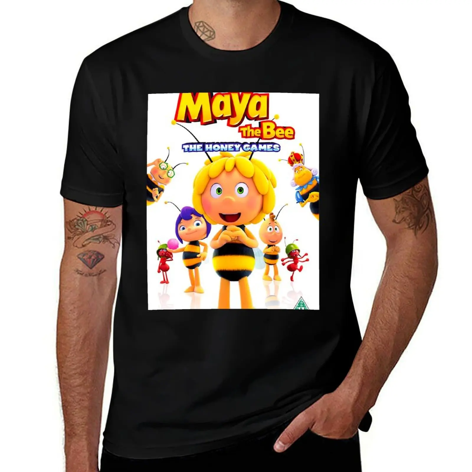 

Maya the Bee T-Shirt cotton t shirts man 100% cotton t shirts high quality t shirt for man T-Shirt