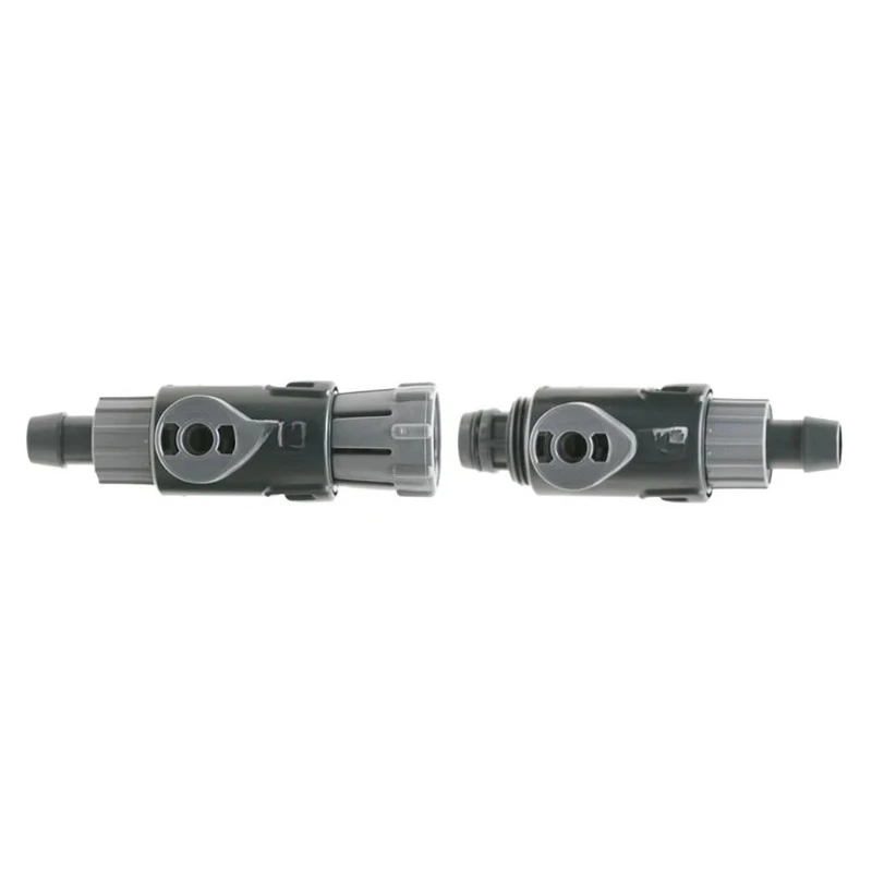 Aquarium Canister Filter Inlet Outlet Tubing 9/12mm 12/16mm 16/22mm Double Tap Hosing Connector with Quick Release Couplin