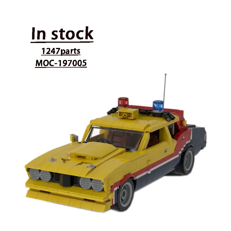 

MOC-197005 Movie Series New Supercar Racing Building Block Model • 1247 Parts Boy Kids Christmas Building Blocks Toy Gift