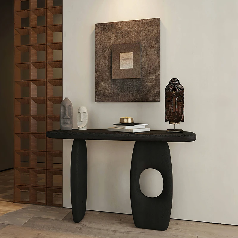 طاولات وحدة تحكم بتصميم موفر للمساحة، طاولة وحدة تحكم بسيطة ممتازة، أثاث غرفة المعيشة Mesita Recibidor De Entrada #4