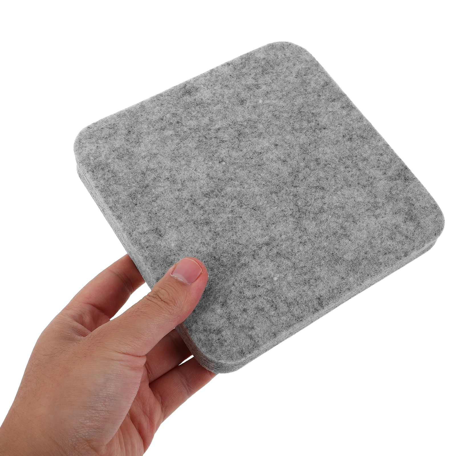 

Handmade Wool Felt Pad Craft Felting Kit Needle Base Natural Workstation Mat Dense