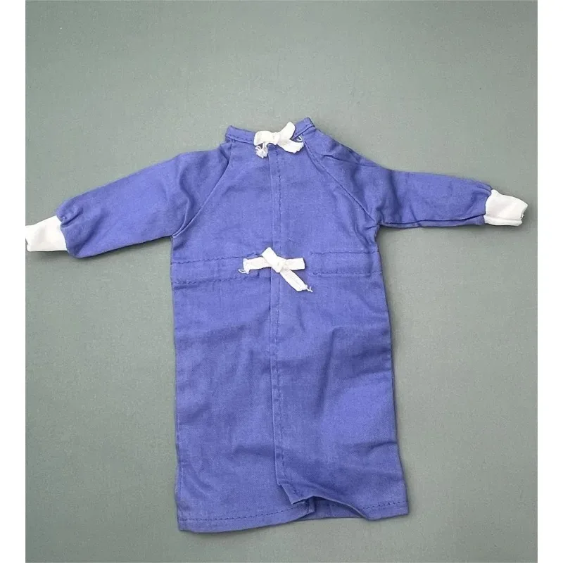 Männliche/weibliche Puppenkleidung im Maßstab 1:6, Modell Blauer Arztmantel, Militärmantel für 12-Zoll-Actionfiguren, Körperzubehör