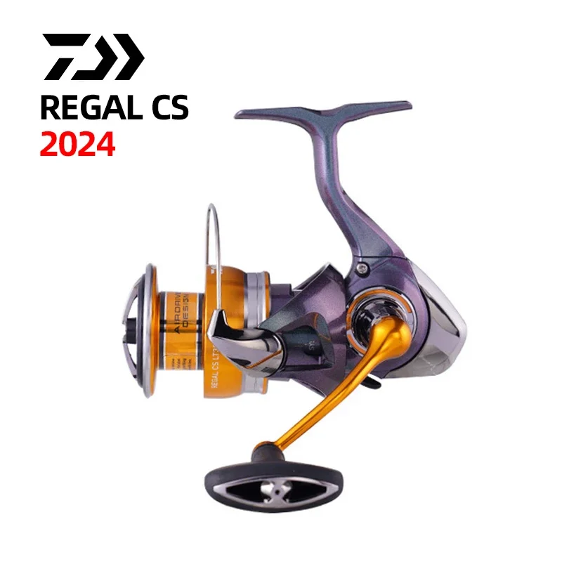 2024 DAIWA REGAL CS LT Spinning Fishing Reel 9 1BB Max Drag 5-12kg Fishing Reel Tackle