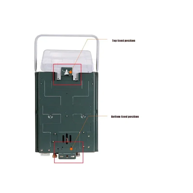 Instant Water Heater RV Gas Water Heater Trailer Outdoor Camping Bathing Instant Water Heater Non Electric