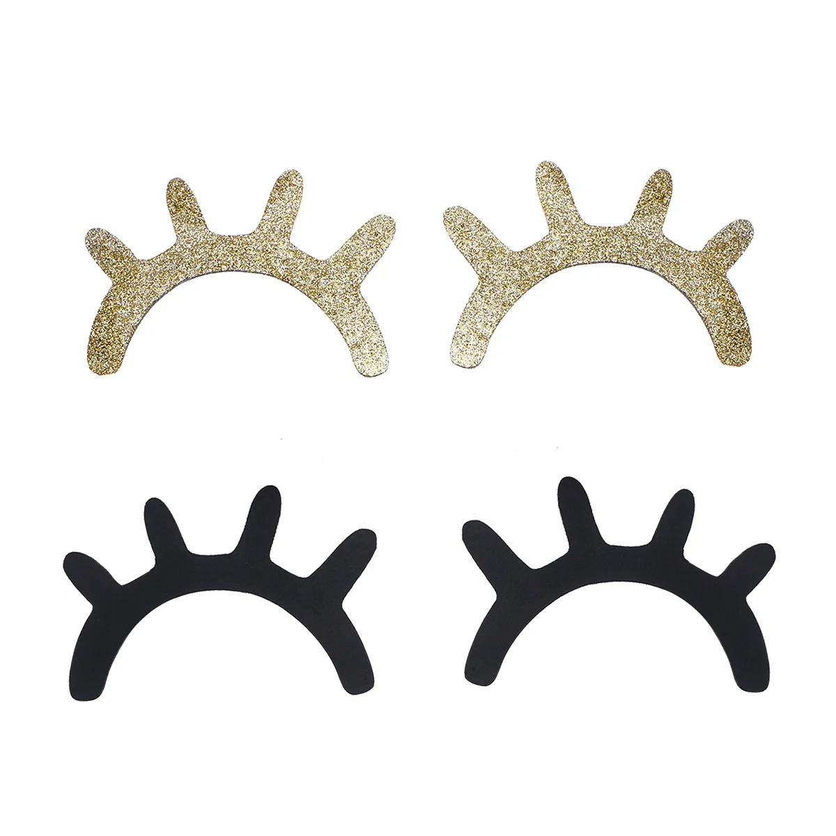 

Eyelash Wall Wooden Decor 2 Pairs Baby Room Nursery Home Eyelash Shaped Wall Sticker Office Photography Props Modern Style