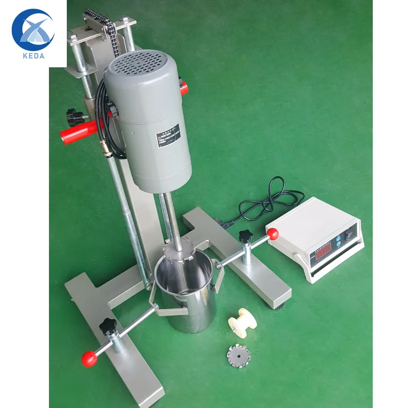 Laboratory High Speed Disperser Lab-LS 400W High Shear Dispersing Impeler for Disolver Lab Scale High Speed Mixer Disperser